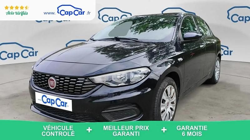 Noir Utilisé 2017 Fiat Tipo Easy Berline | 7 490 € (Prix juste) - Image 1/4