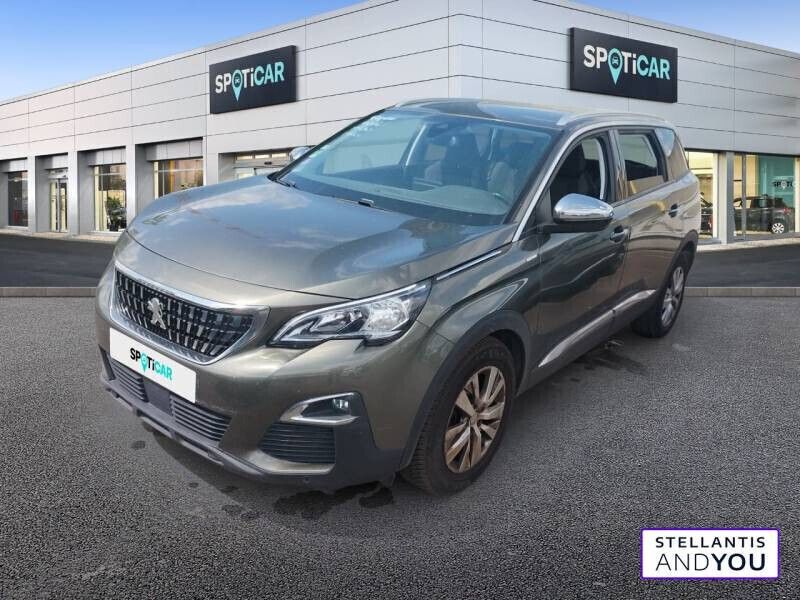 Gris Utilisé 2020 Peugeot 5008 Style Monospace | 20 290 € (Bon prix) - Image 1/4