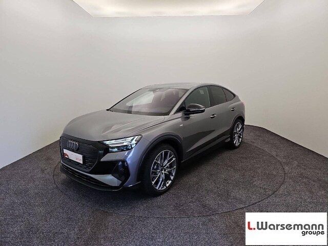 Gris typhon métallisé Utilisé 2024 Audi Q4 Sportback e-tron Design SUV | 63 900 € - Image 1/4