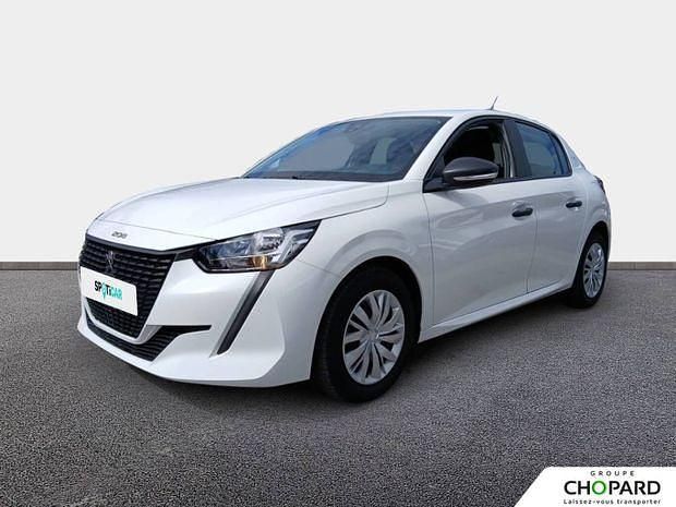 Blanc Utilisé 2022 Peugeot 208 Citadine | 11 002 € (Bon prix) - Image 1/4