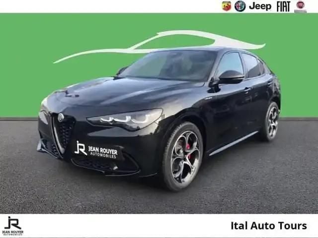 Noir vulcano métallisée Utilisé 2024 Alfa Romeo Stelvio Veloce SUV | 51 989 € - Image 1/4