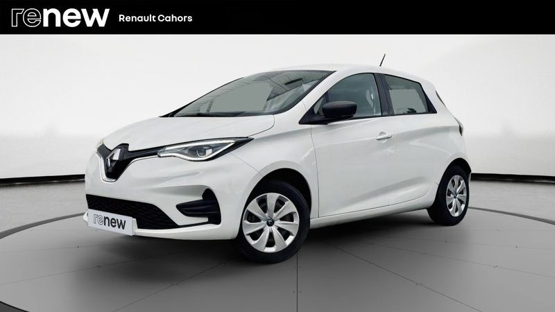 Blanc Utilisé 2020 Renault Zoe Life Citadine | 11 599 € (Prix juste) - Image 1/4