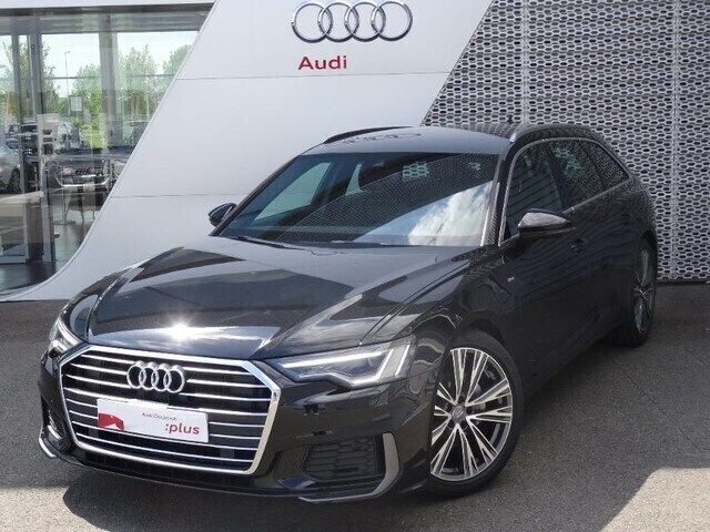 Noir mythic métallisé Utilisé 2020 Audi A6 S-Line Break | 57 500 € - Image 1/4