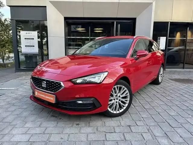 Rouge Utilisé 2021 Seat Leon Break | 18 690 € (Super prix) - Image 1/4
