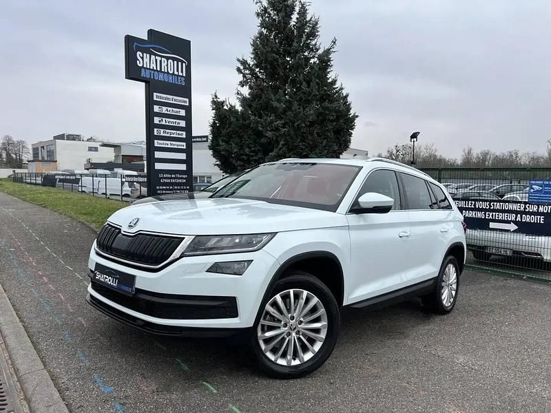 Blanc Utilisé 2017 Skoda Kodiaq Style SUV | 16 990 € (Prix juste) - Image 1/4