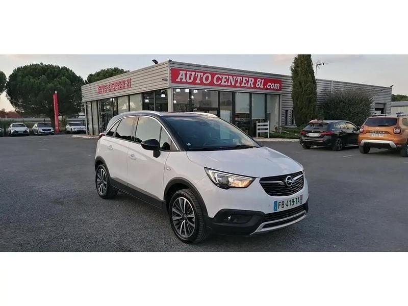 Blanc Utilisé 2018 Opel Crossland X Design Edition SUV | 11 450 € (Prix juste) - Image 1/4