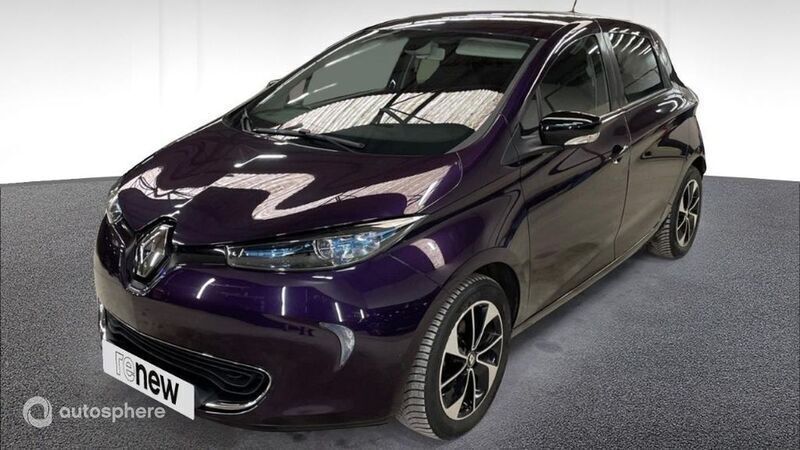 Violet Utilisé 2020 Renault Zoe Intens Citadine | 9 979 € (Super prix) - Image 1/4