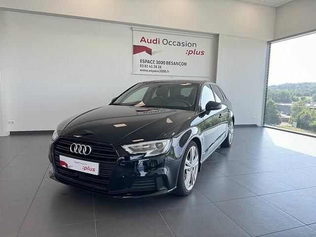 Noir brillant Occasion 2019 Audi A3 Sport | 20 990 € - Image 1/4