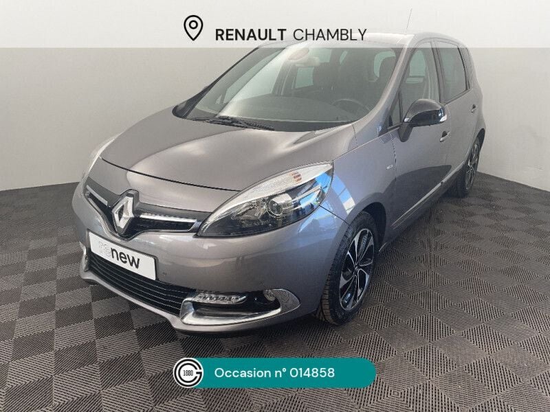 Gris Utilisé 2015 Renault Scénic III Bose Edition Monospace | 11 990 € (Prix cher) - Image 1/4