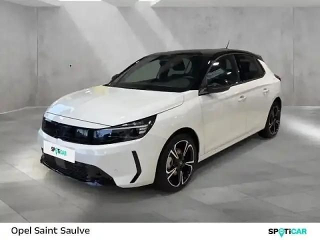 Blanc kontur métallisé Nouvelle 2025 Opel Corsa GSe Berline | 19 990 € (Bon prix) - Image 1/4