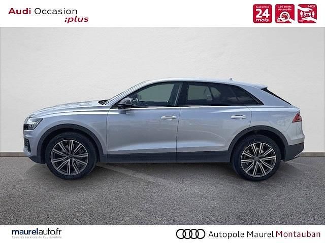 Occasion Audi Q8 286 ch (210 kW) 2019 Argent fleuret métallisé SUV