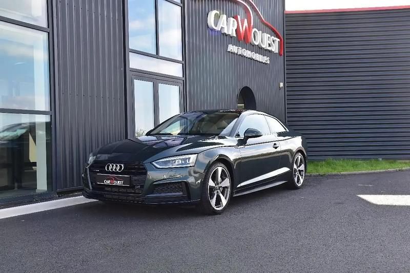 Vert Utilisé 2017 Audi A5 S-Line Coupé | 28 990 € (Prix juste) - Image 1/4