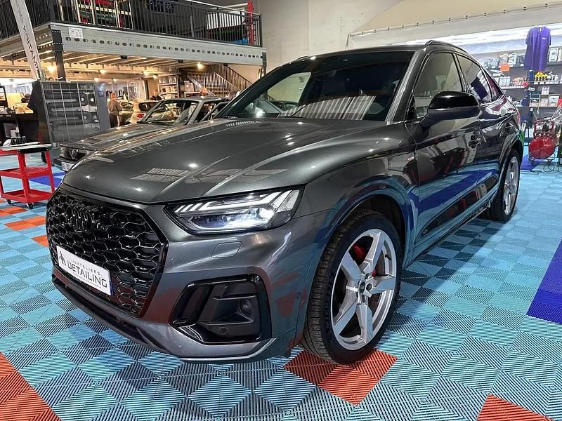 Gris Occasion 2021 Audi Q5 Sportback Sport SUV | 37 900 € - Image 1/4