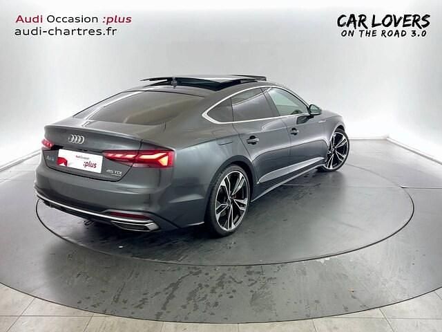 Occasion Audi A5 Sportback Advanced 231 ch (169 kW) 2020 Gris manhattan métallisé Citadine