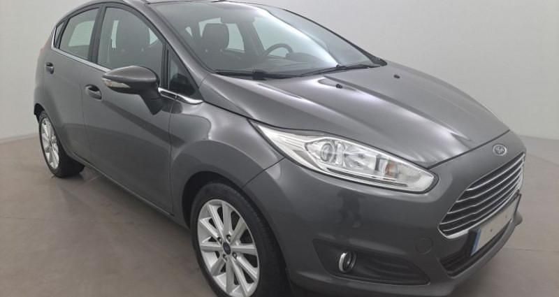 Gris Utilisé 2017 Ford Fiesta Citadine | 9 690 € (Super prix) - Image 1/4