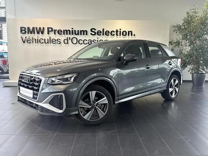 Gris Utilisé 2021 Audi Q2 S-Line SUV | 26 490 € (Prix juste) - Image 1/4