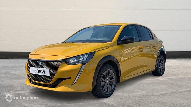 Jaune Utilisé 2022 Peugeot e-208 Style Citadine | 14 999 € (Bon prix) - Image 1/4