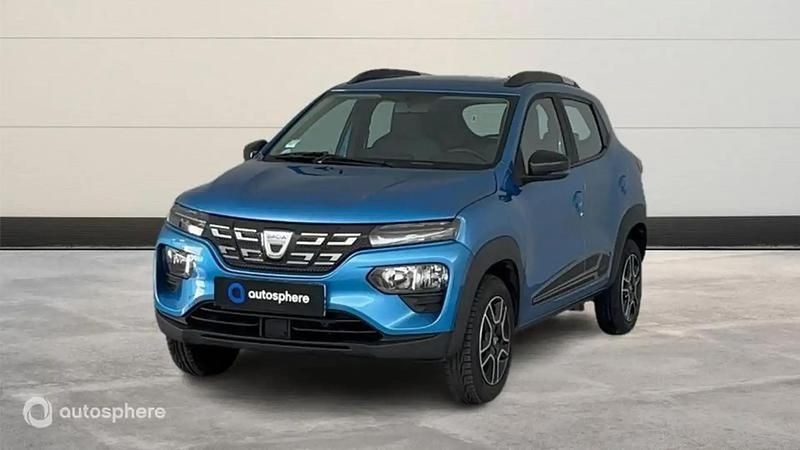 Bleu Utilisé 2021 Dacia Spring Comfort Citadine | 8 999 € (Prix juste) - Image 1/4