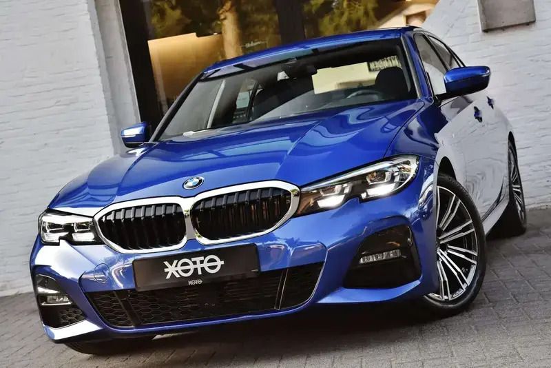 Bleu Utilisé 2021 BMW 318 M Sport Berline | 31 950 € (Prix juste) - Image 1/4
