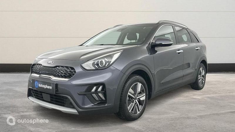 Gris Utilisé 2021 Kia Niro 4 SUV | 22 499 € (Prix juste) - Image 1/4