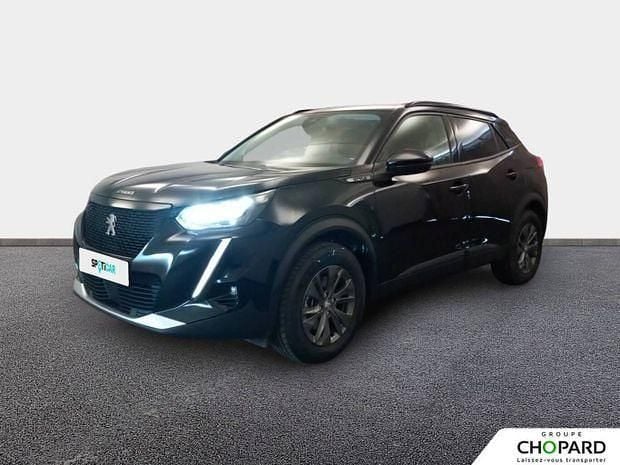 Noir Utilisé 2022 Peugeot e-2008 Style SUV | 18 990 € (Prix juste) - Image 1/4