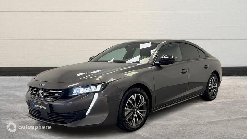Gris Utilisé 2022 Peugeot 508 Allure Berline | 18 999 € (Prix juste) - Image 1/4