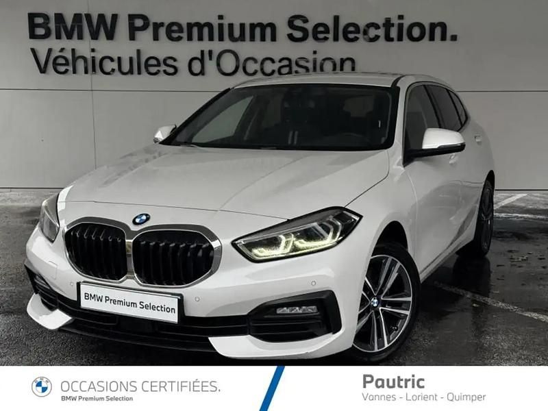 Blanc Utilisé 2023 BMW 116 Sport Line Citadine | 23 490 € (Prix juste) - Image 1/4