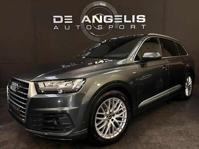 Gris Utilisé 2018 Audi Q7 S-Line SUV | 37 990 € (Bon prix) - Image 1/4