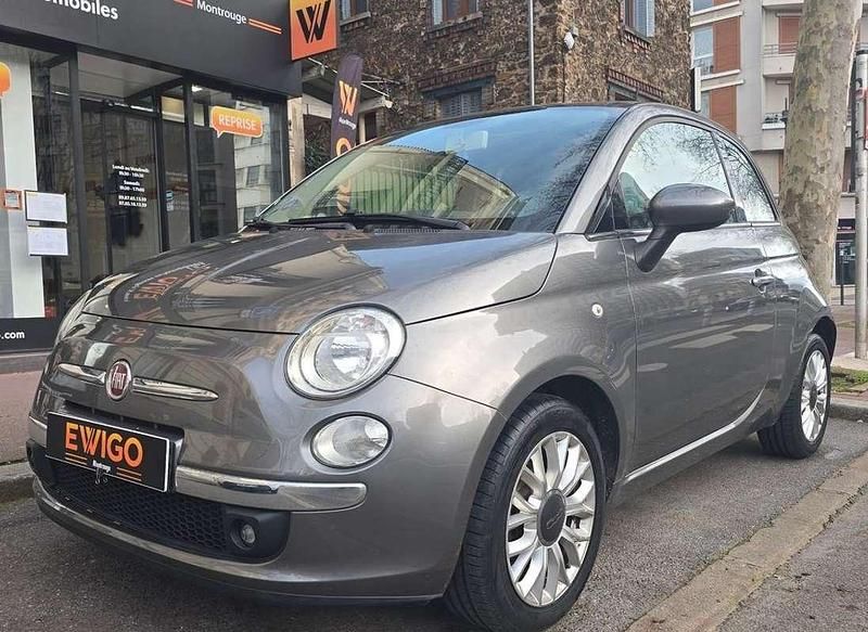 Occasion Fiat 500 Lounge 69 ch (50 kW) 2015 Gris Citadine