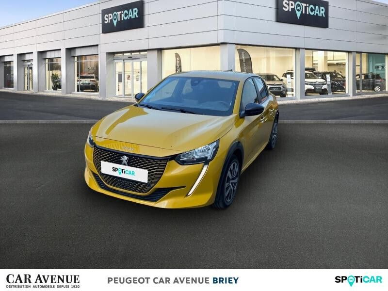 Jaune Utilisé 2023 Peugeot e-208 Citadine | 15 990 € (Super prix) - Image 1/1