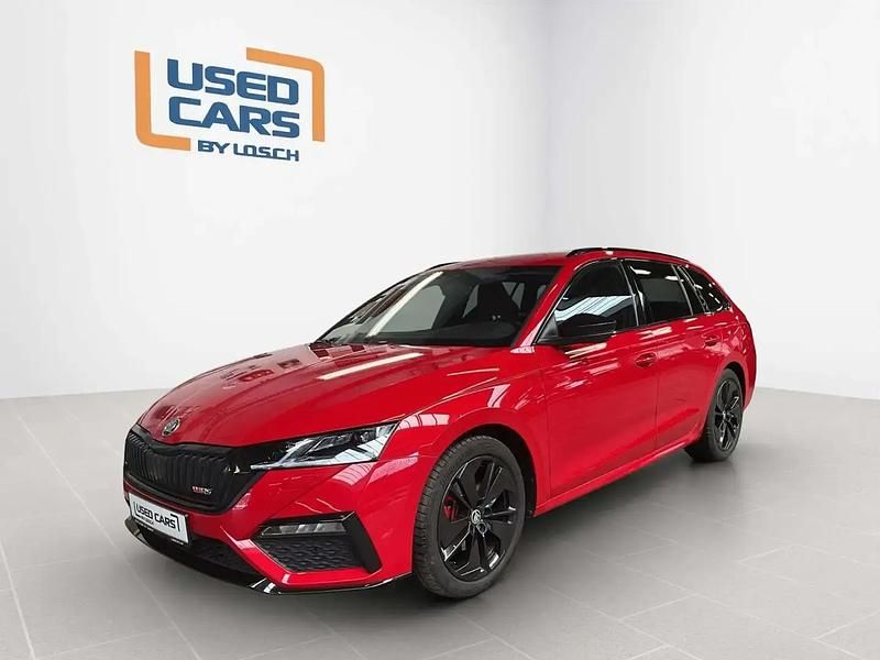 Rouge Utilisé 2024 Skoda Octavia RS Break | 38 964 € (Prix juste) - Image 1/4