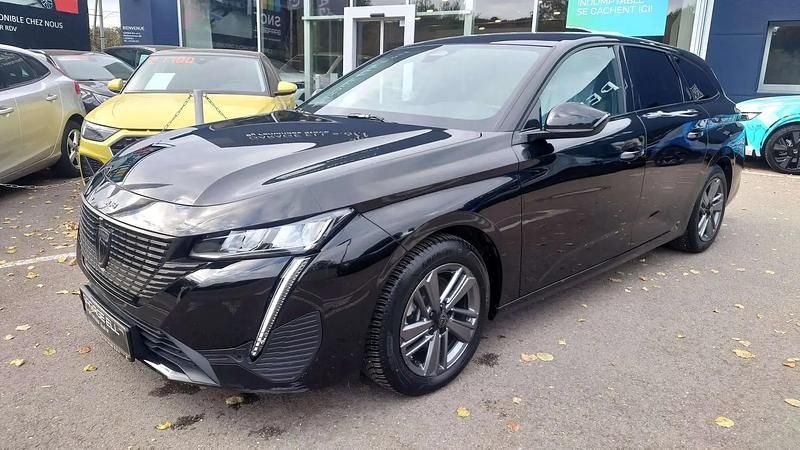 Noir Occasion 2024 Peugeot 308 Allure Break | 21 900 € (Bon prix) - Image 1/4