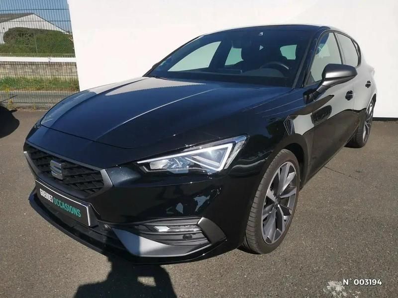 Noir Utilisé 2022 Seat Leon FR Break | 25 990 € (Prix assez cher) - Image 1/4
