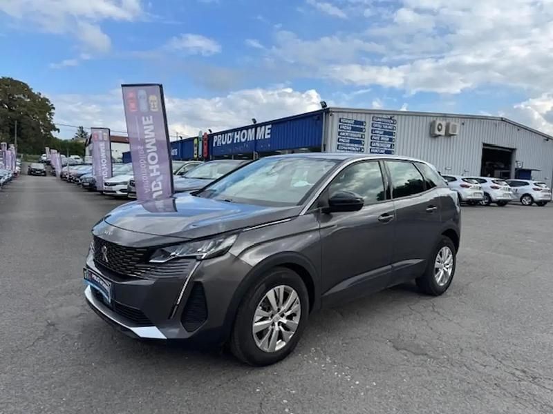 Gris Utilisé 2022 Peugeot 3008 Active SUV | 19 990 € (Bon prix) - Image 1/4