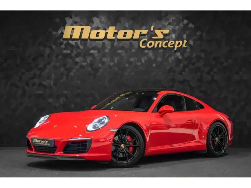 Rouge Utilisé 2015 Porsche 911 Carrera S Coupé | 104 990 € (Prix cher) - Image 1/4
