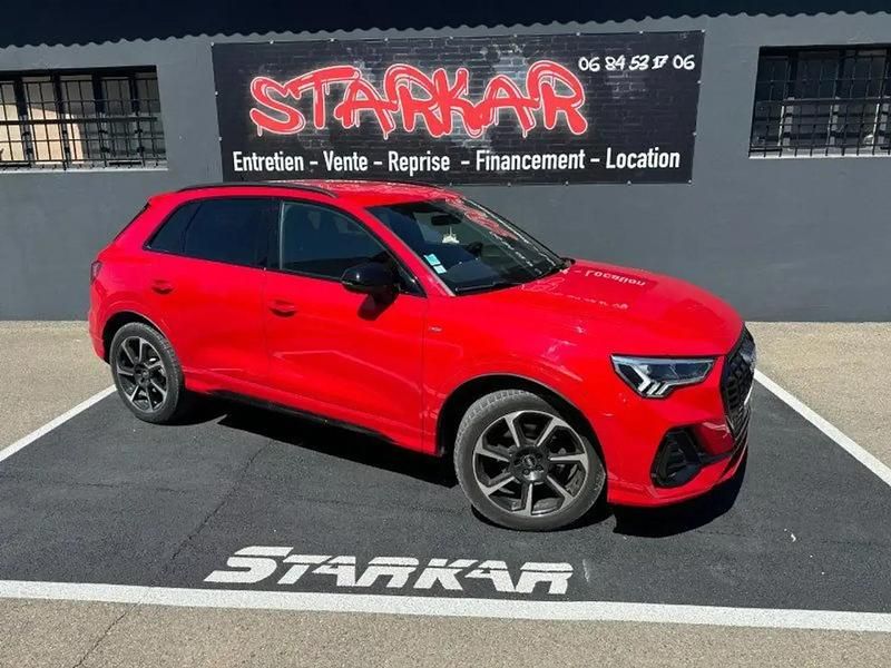 Rouge Occasion 2019 Audi Q3 S-Line SUV | 29 990 € (Prix assez cher) - Image 1/4