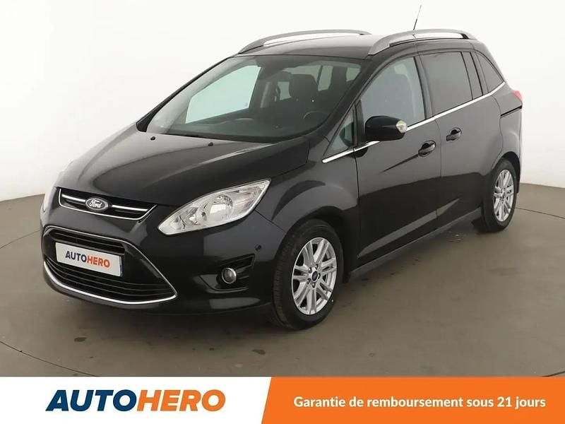 Noir Utilisé 2014 Ford Grand C-Max Titanium X Monospace | 10 490 € - Image 1/2