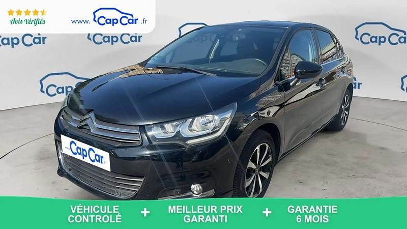 Noir Utilisé 2017 Citroën C4 PureTech Berline | 5 890 € (Super prix) - Image 1/4