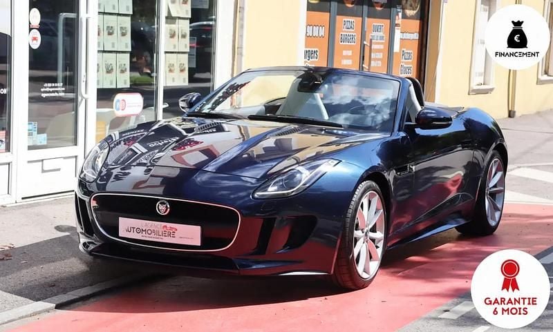 Bleu Utilisé 2013 Jaguar F-Type Cabriolet | 43 490 € - Image 1/4