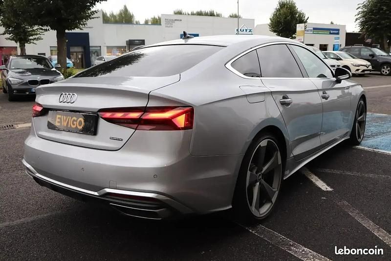 Occasion Audi A5 S-Line 287 ch (211 kW) 2021 Gris Coupé
