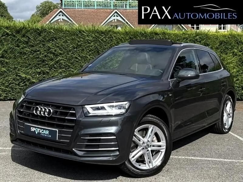 Gris Utilisé 2020 Audi Q5 S-Line SUV | 39 990 € (Prix juste) - Image 1/4