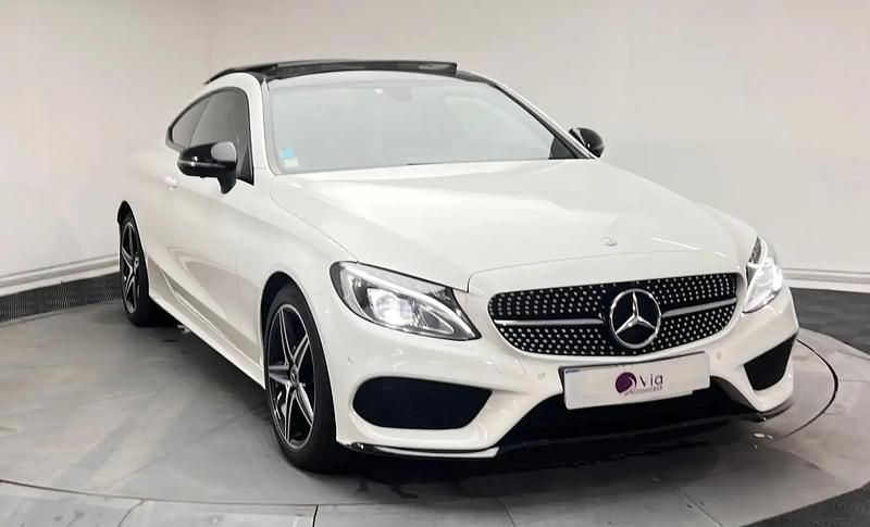 Occasion Mercedes C220 Sportline 170 ch (125 kW) 2017 Blanc Coupé