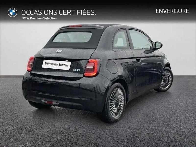 Occasion Fiat 500C 88 kW (120 ch) 2022 Noir Cabriolet