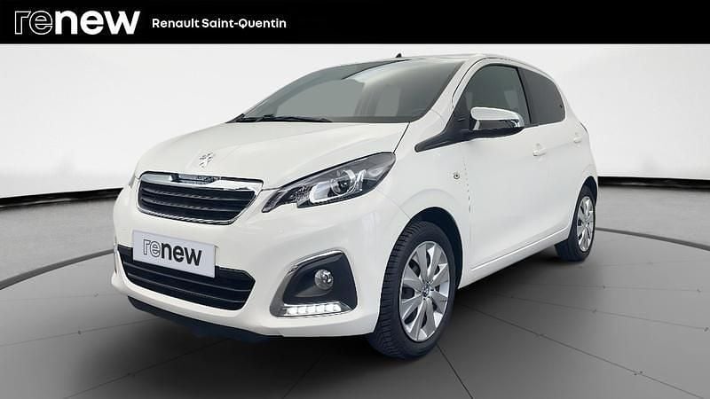 Blanc Utilisé 2021 Peugeot 108 Style Citadine | 9 490 € (Prix juste) - Image 1/4