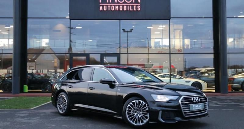 Noir Occasion 2023 Audi A6 S-Line Break | 46 900 € (Prix juste) - Image 1/4
