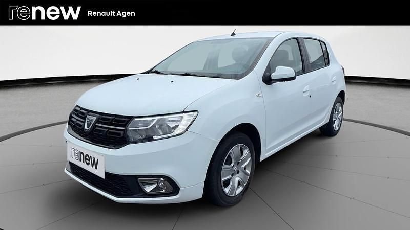 Blanc Utilisé 2020 Dacia Sandero Citadine | 9 990 € (Bon prix) - Image 1/4