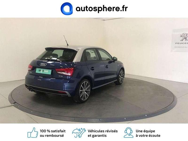 Occasion Audi A1 Sportback S-Line 126 ch (92 kW) 2017 Bleu Citadine