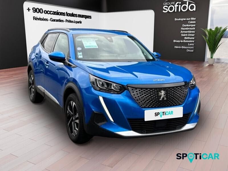 Bleue Utilisé 2020 Peugeot 2008 Allure SUV | 14 590 € (Prix juste) - Image 1/4