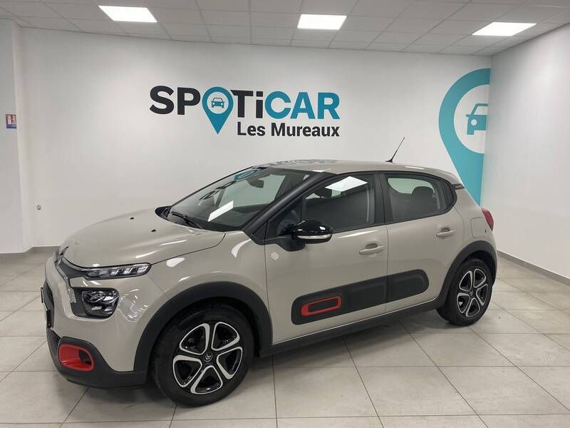 Beige Utilisé 2023 Citroën C3 PureTech Citadine | 12 490 € (Prix juste) - Image 1/3