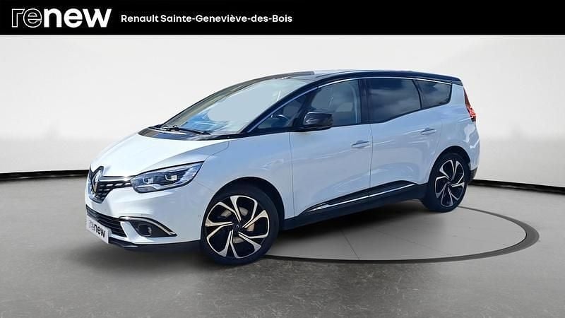 Blanc Utilisé 2020 Renault Grand Scénic IV Intens Monospace | 18 990 € - Image 1/4
